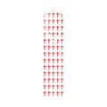 One Way Metal Bookmark