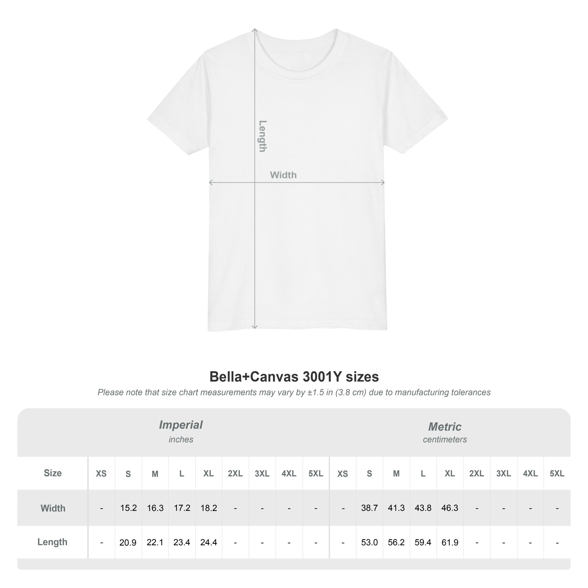 Youth Bella Canvas Tee - Bold Faith Collection