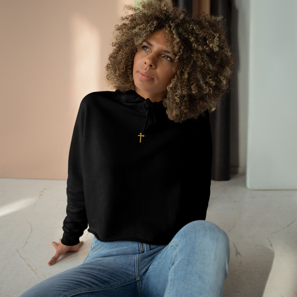 Lane Seven - Cropped Hoodie - One Way