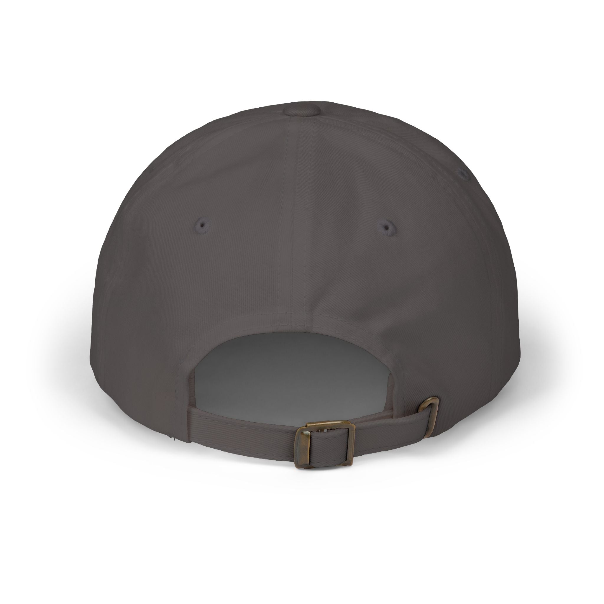 Classic Dad Cap — Yellow Cross Embroidered Baseball Hat