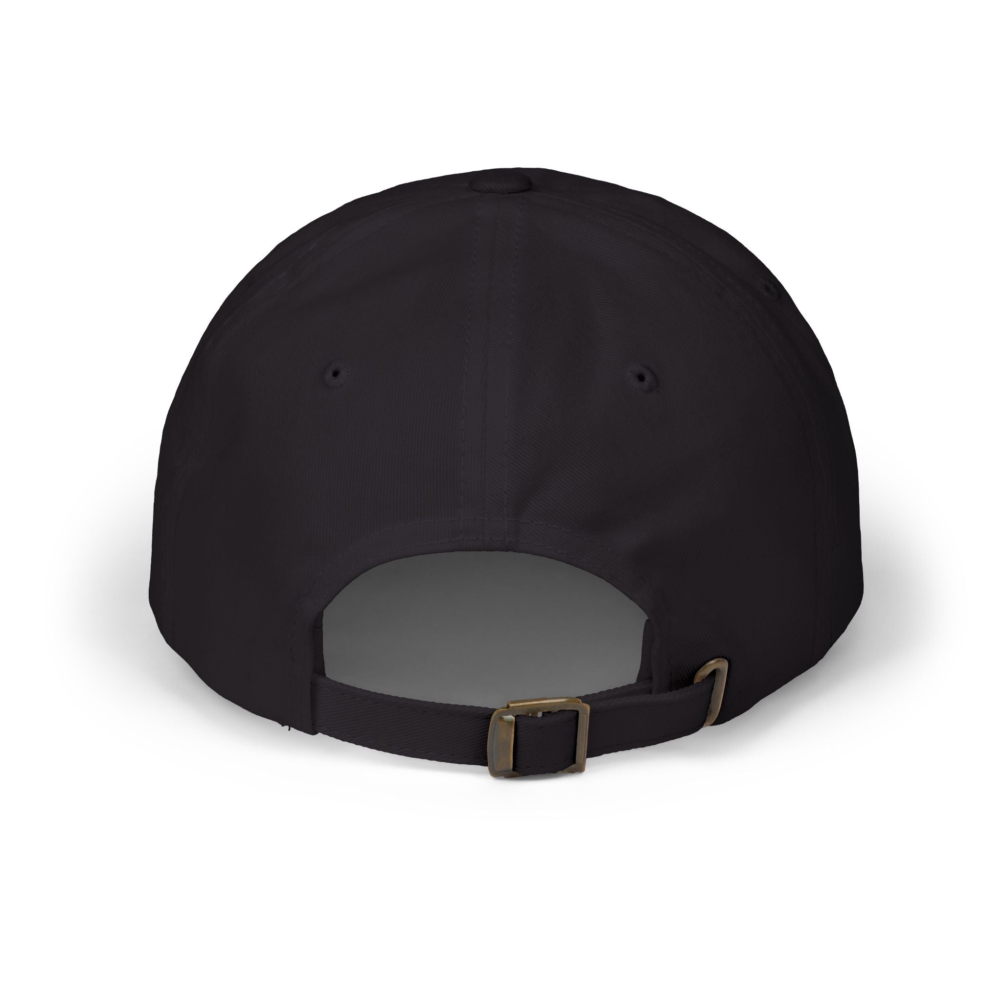 Classic Dad Cap — Yellow Cross Embroidered Baseball Hat