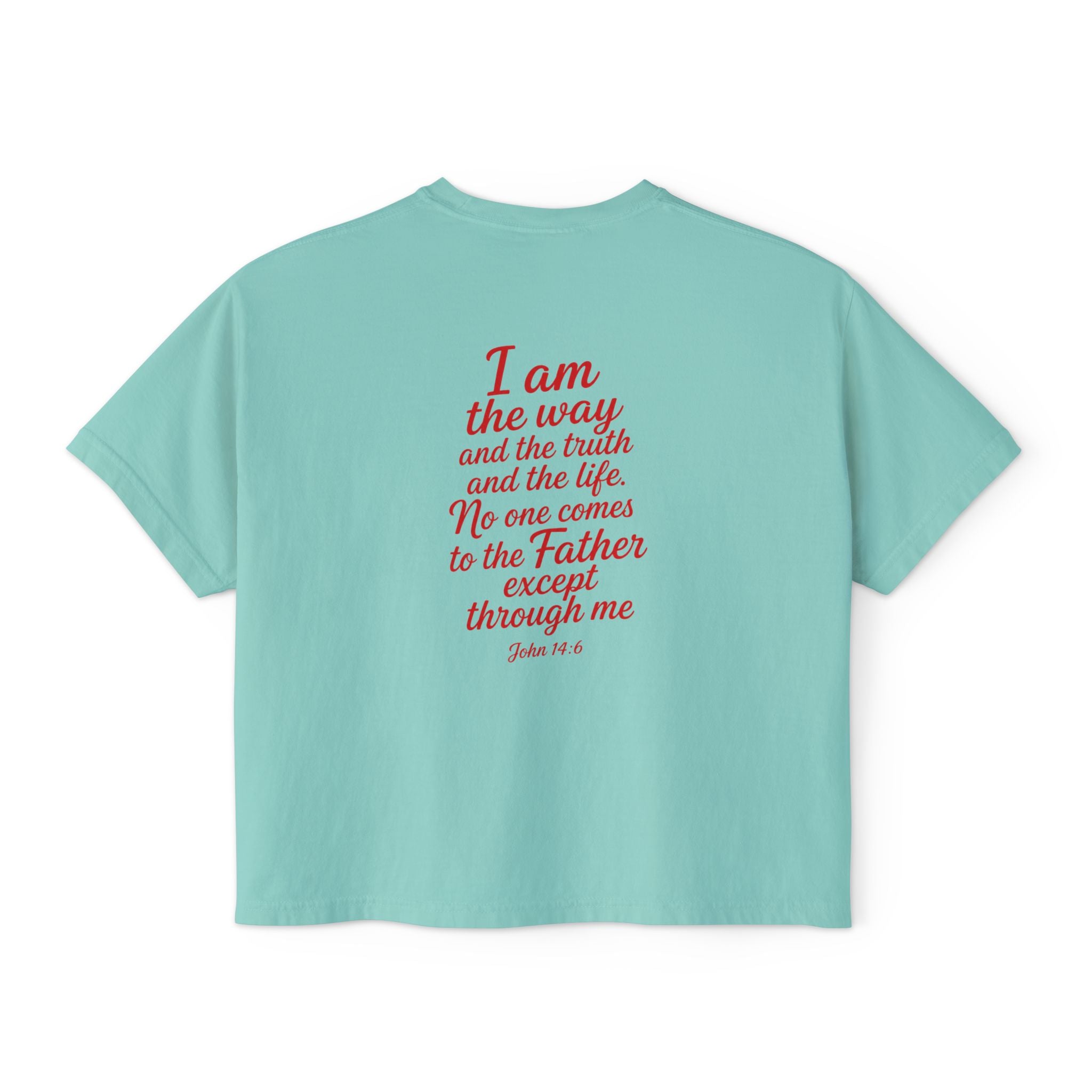 Comfort Colors Boxy Tee - Way of Life - One Way Cross
