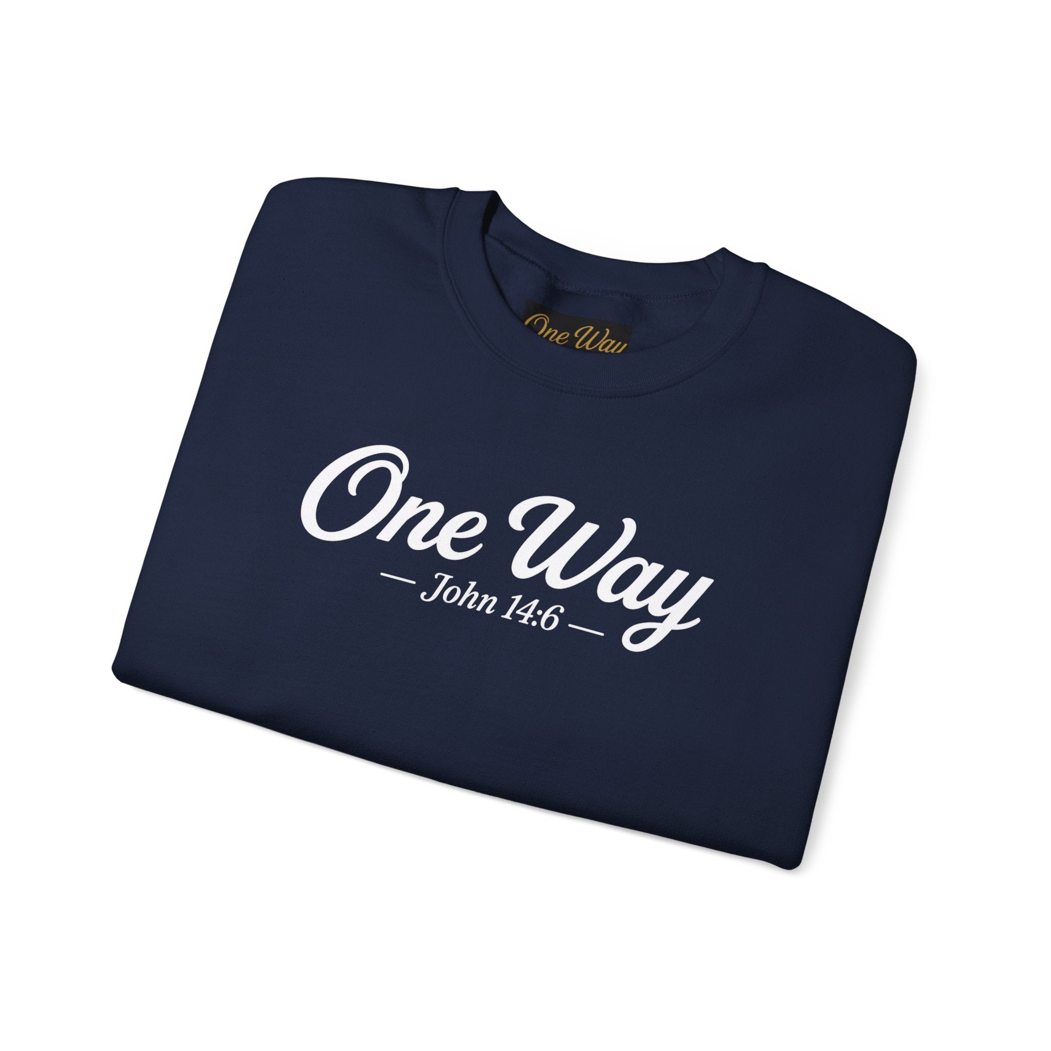 Gildan - Crew New - ONE WAY w/ One Way Back