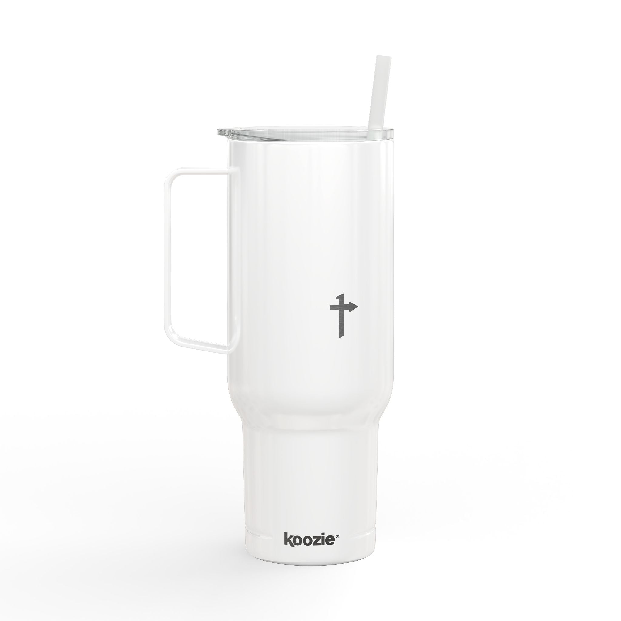 40oz Engraved Insulated Tumbler with Lid — Travel Mug for Coffee & Hydration