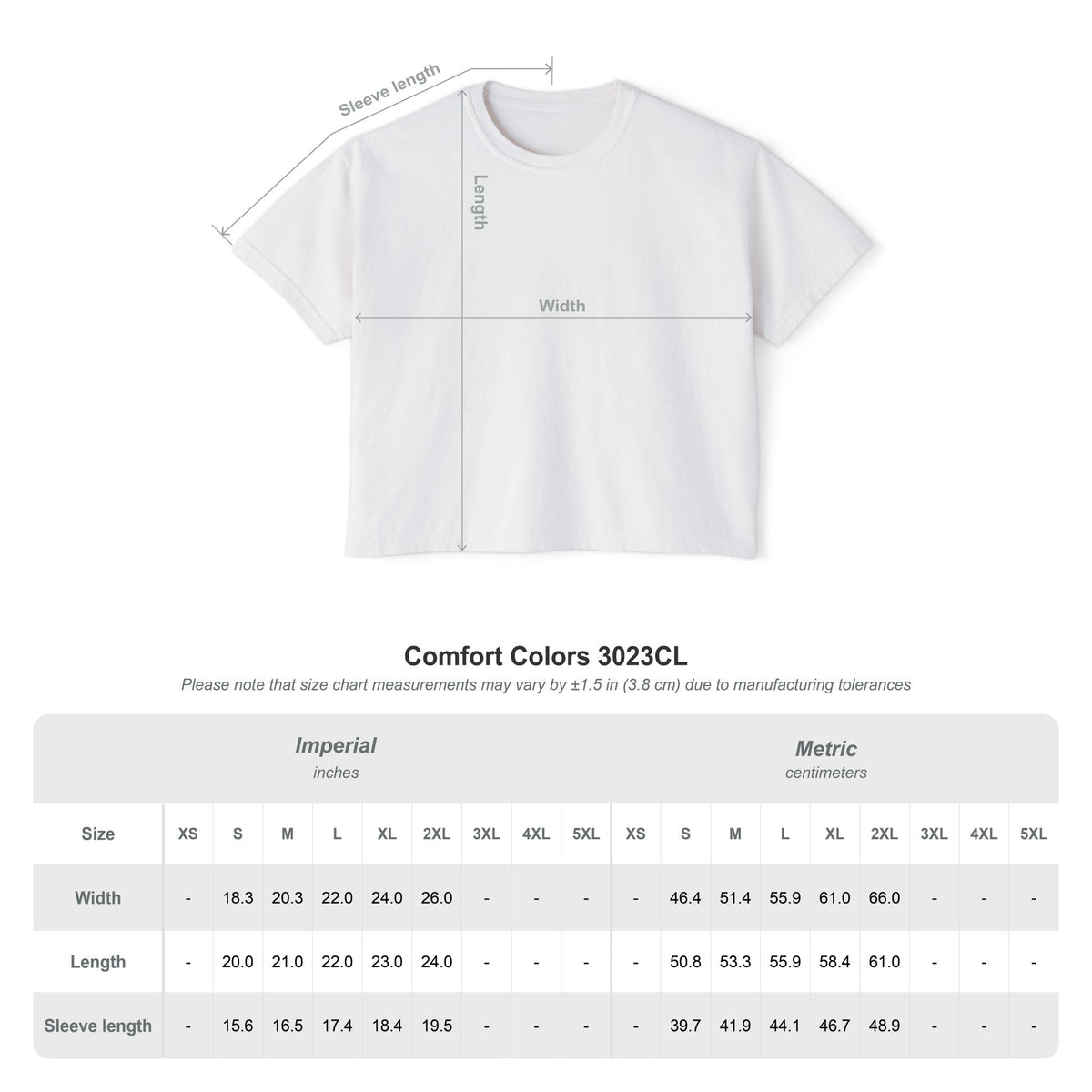 One Way John 14:6 Boxy Tee — Women's Christian Crop T‑Shirt with Back Cross
