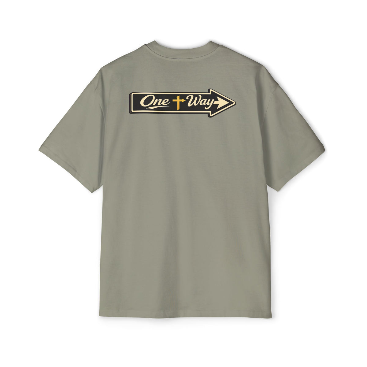AS Colour Over Sized Tee - Life Style - One Way