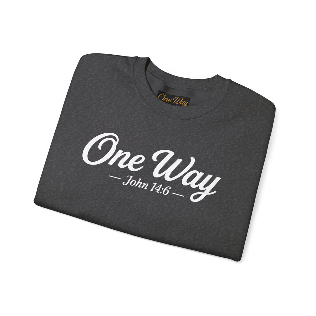 Gildan - Crew Neck - ONE WAY - John 14:6
