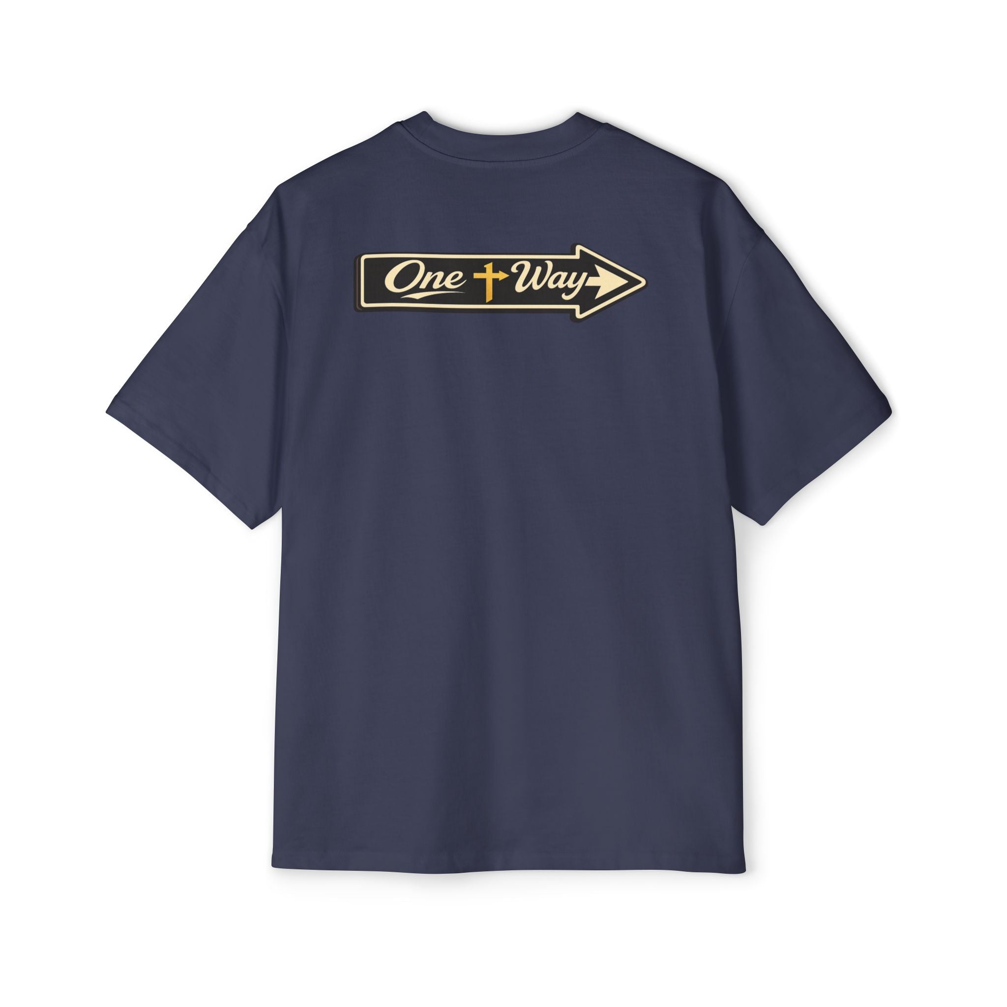 AS Colour Over Sized Tee - Life Style - One Way