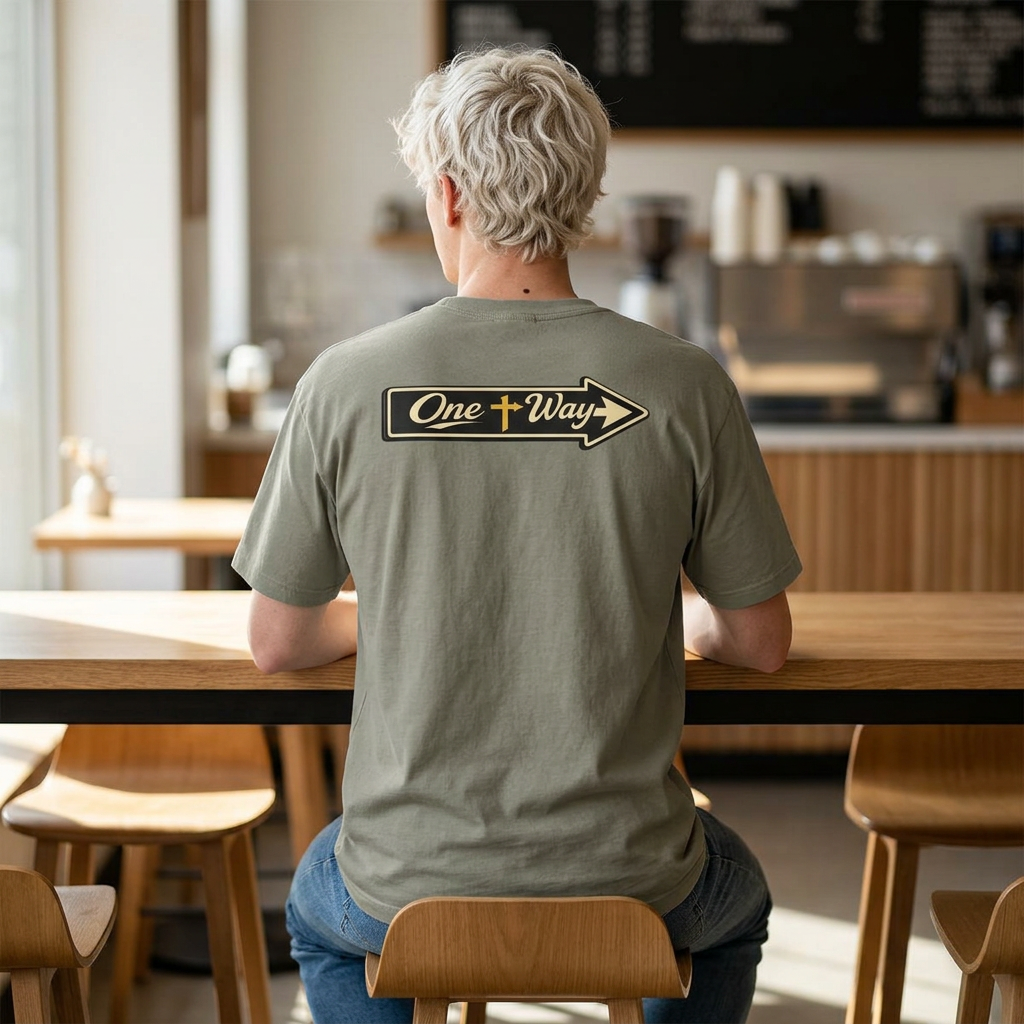 AS Colour Over Sized Tee - Life Style - One Way