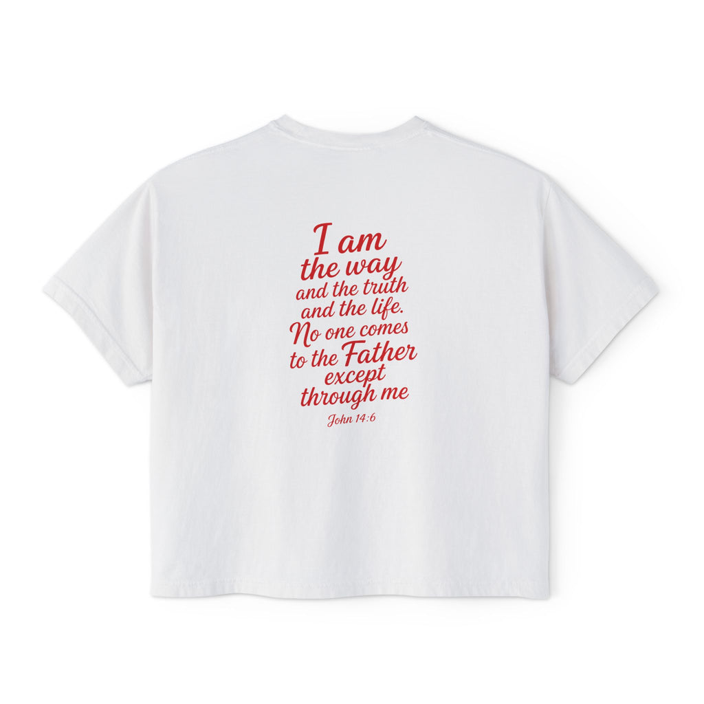 Comfort Colors Boxy Tee - Way of Life - One Way Cross
