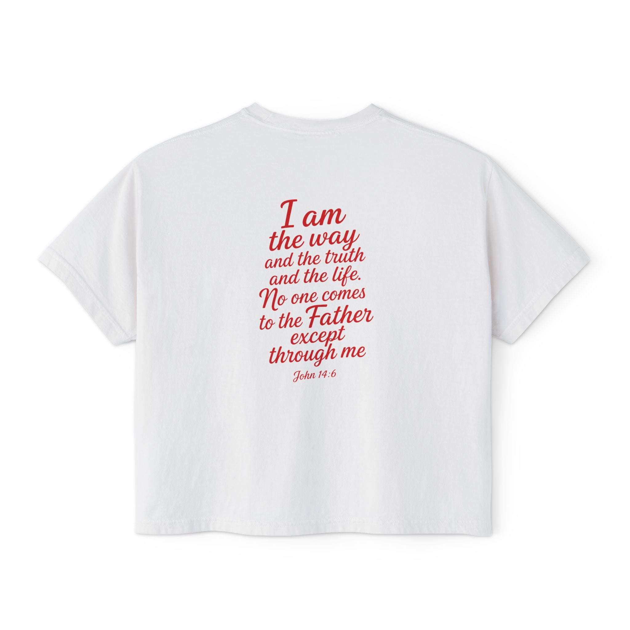 Comfort Colors Boxy Tee - Way of Life - One Way Cross