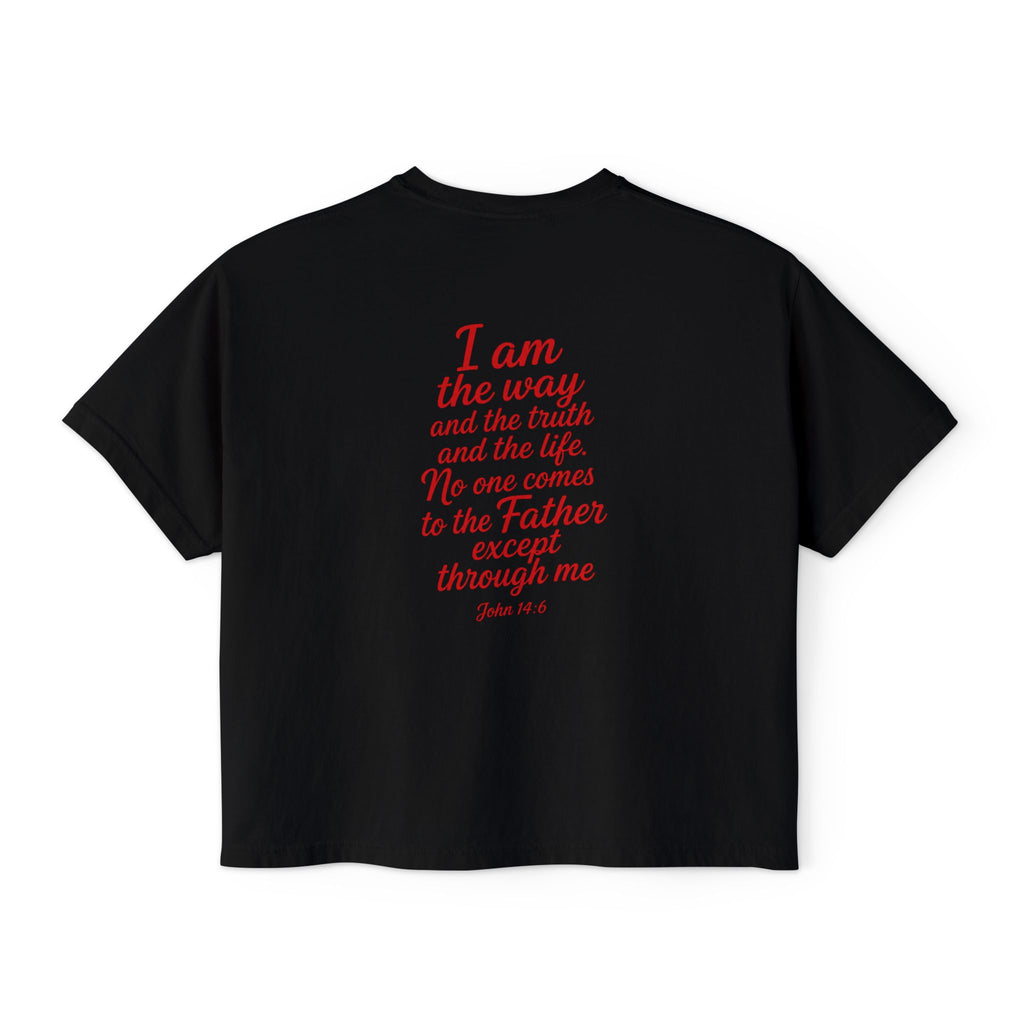 Comfort Colors Boxy Tee - Way of Life - One Way Cross