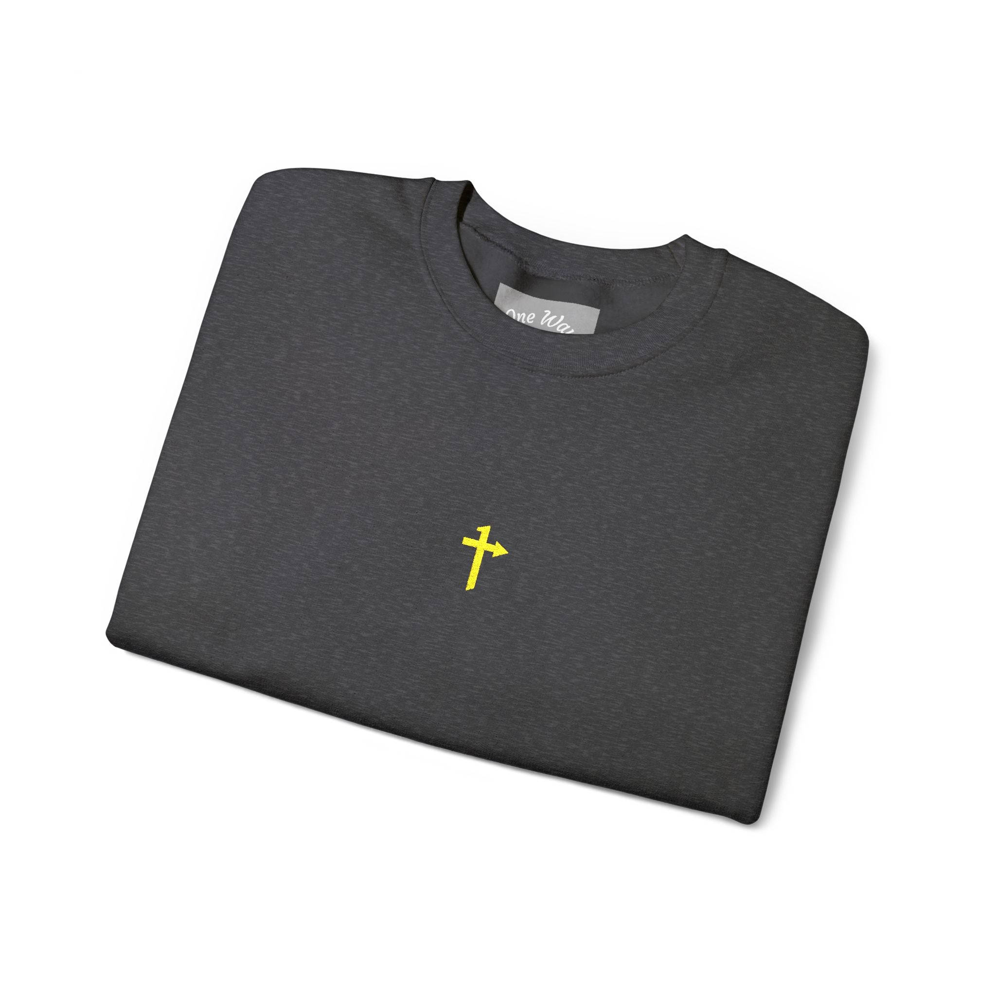 Heavy Gildan Embroidered - Way of Life - Cross