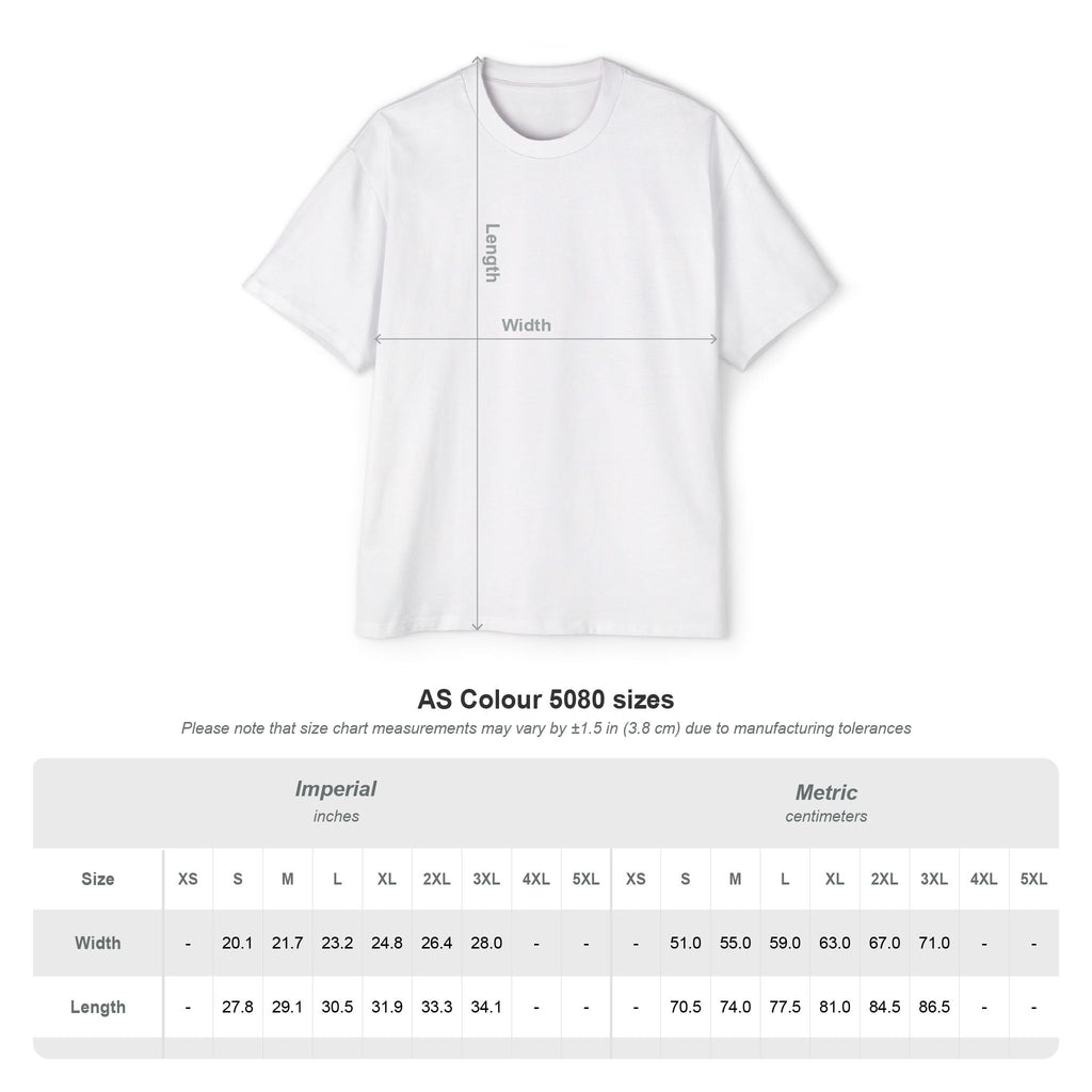 AS Colour Over Sized Tee - Life Style - Mark 16:15