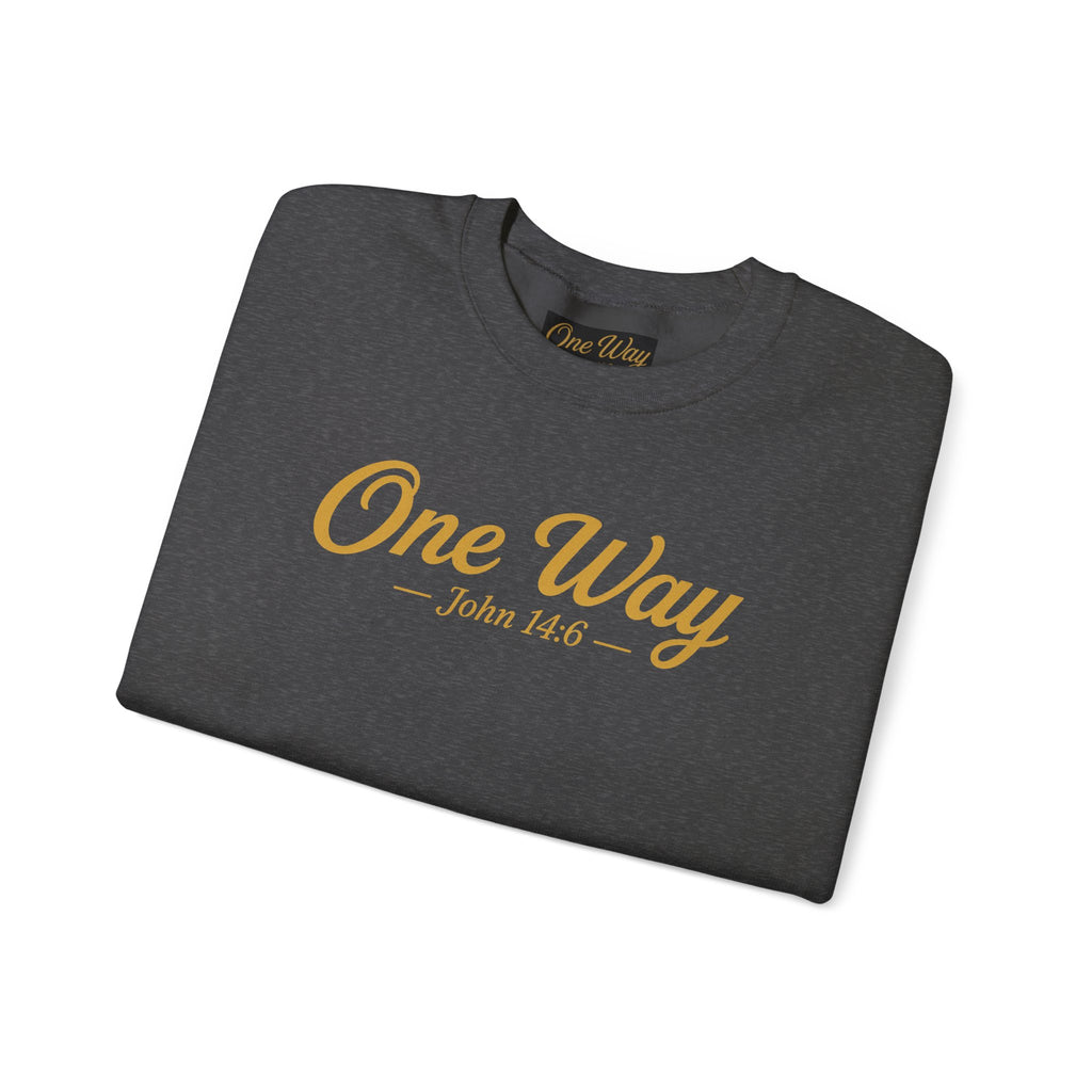 Gildan - Crew Neck - ONE WAY - John 14:6