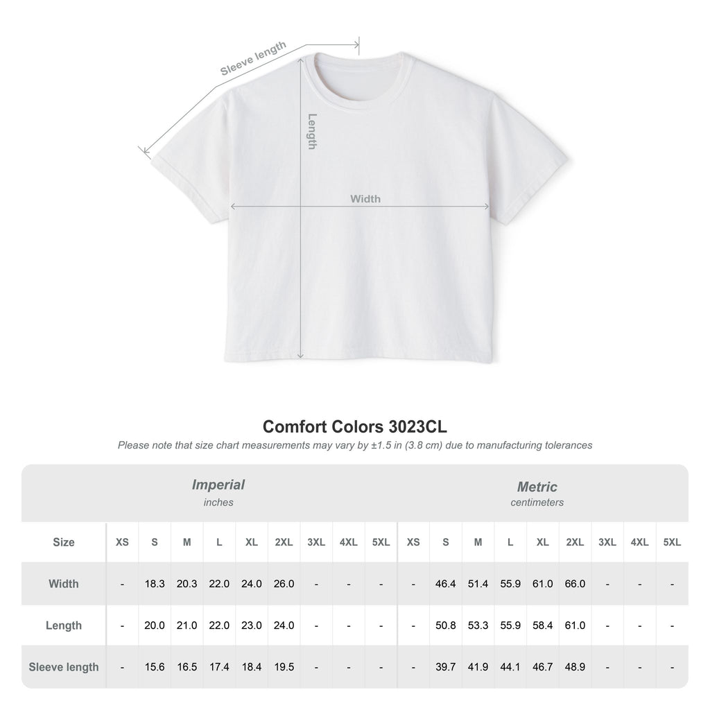 Comfort Colors Boxy Tee - Way of Life - One Way Cross