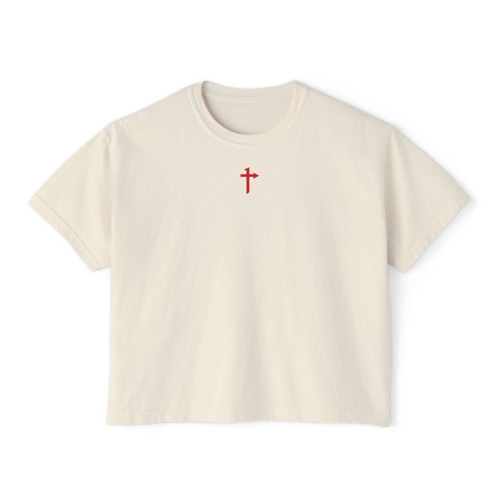 Comfort Colors Boxy Tee - Way of Life - One Way Cross