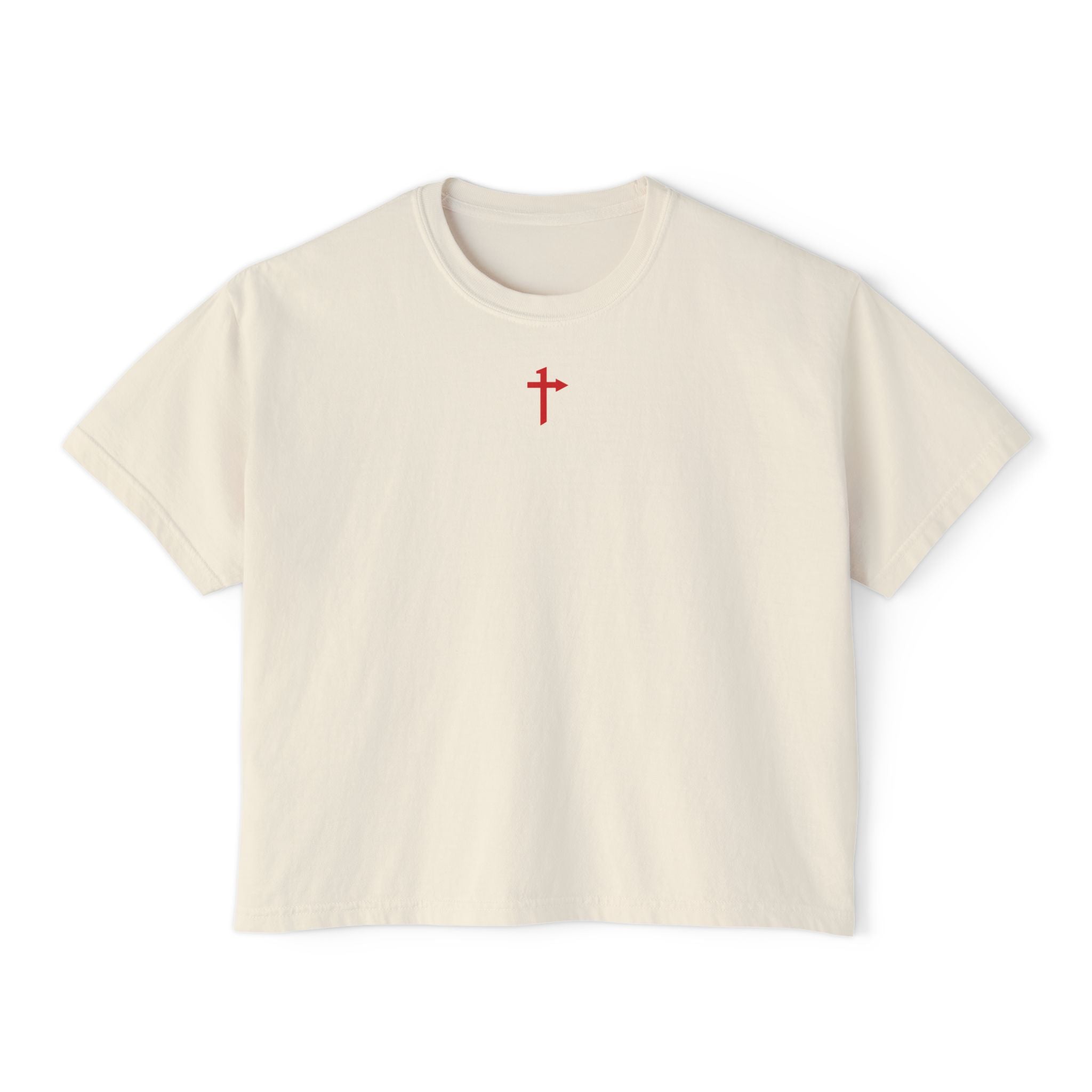 Comfort Colors Boxy Tee - Way of Life - One Way Cross