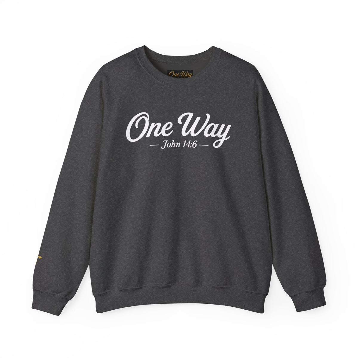 Gildan - Crew Neck - ONE WAY - John 14:6