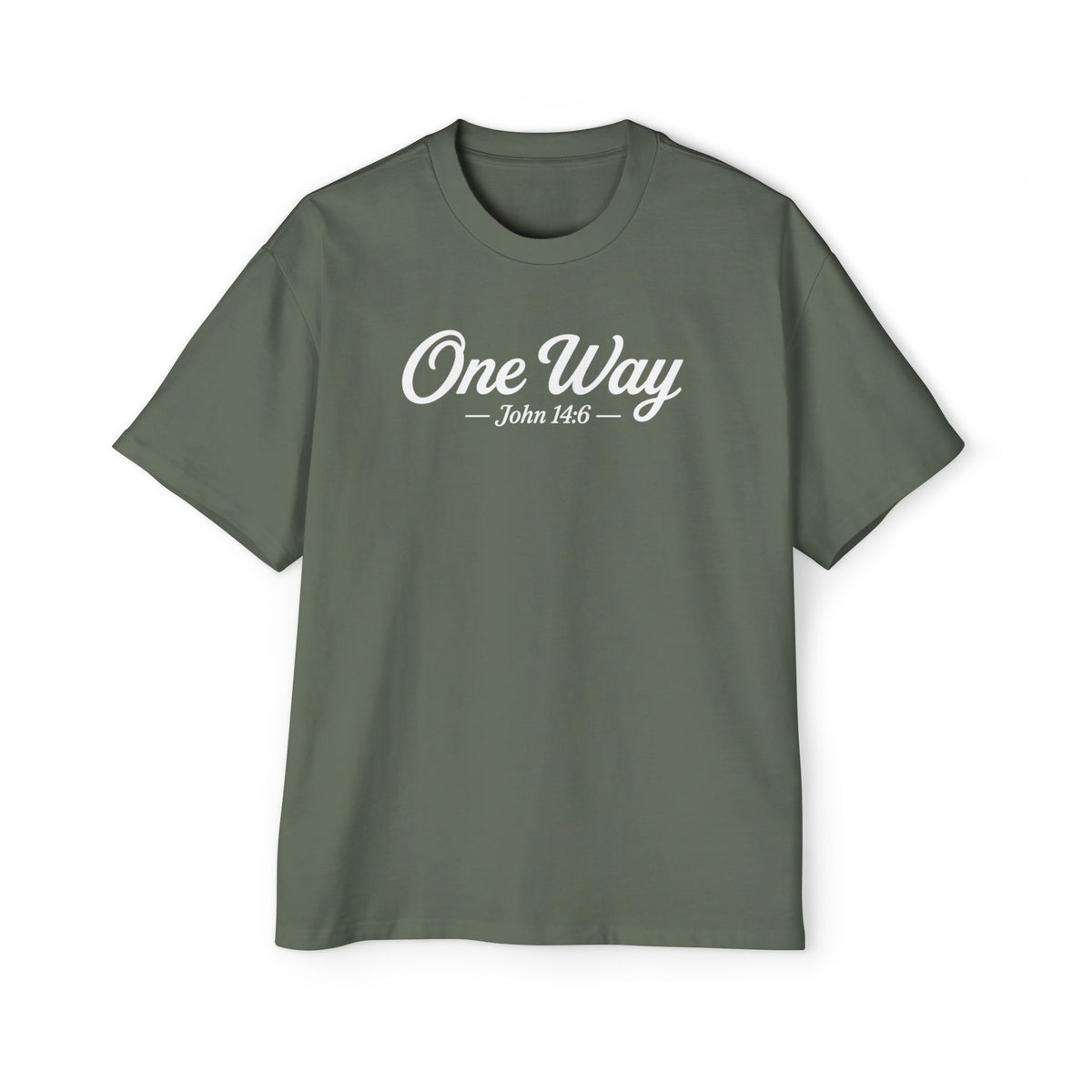 AS Colour Over Sized Tee - Life Style - One Way