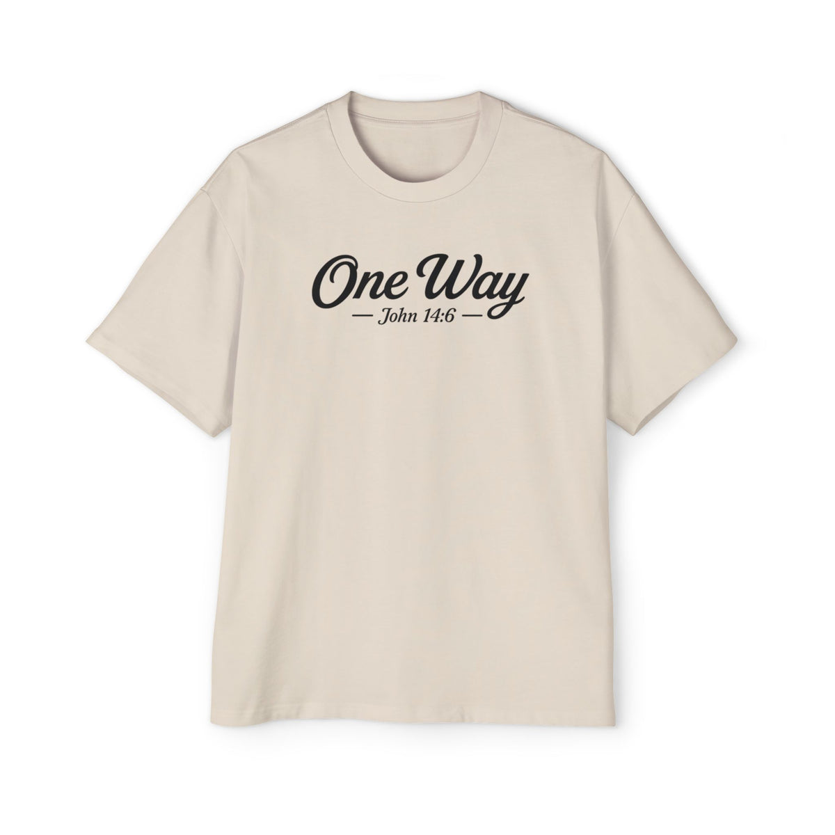 AS Colour Over Sized Tee - Life Style - One Way