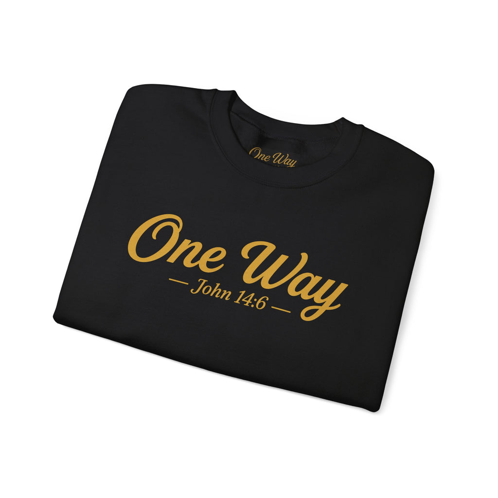 Gildan - Crew Neck - ONE WAY - John 14:6