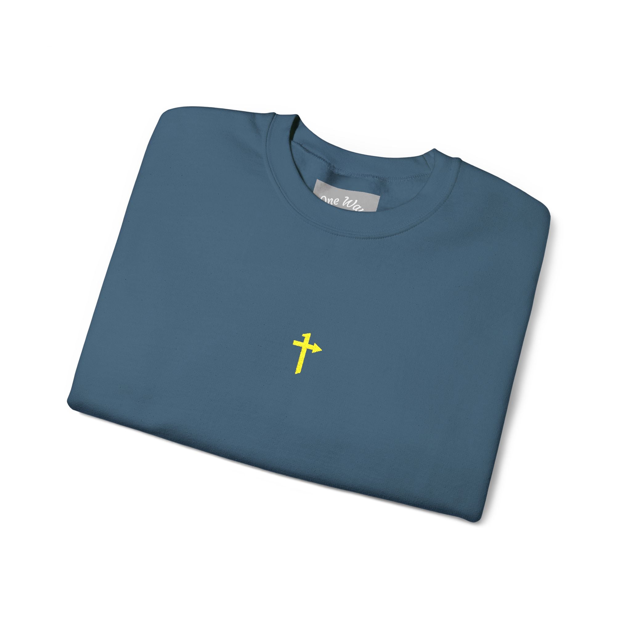 Heavy Gildan Embroidered - Way of Life - Cross