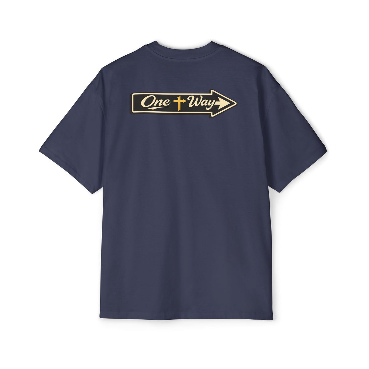 AS Colour Over Sized Tee - Life Style - One Way
