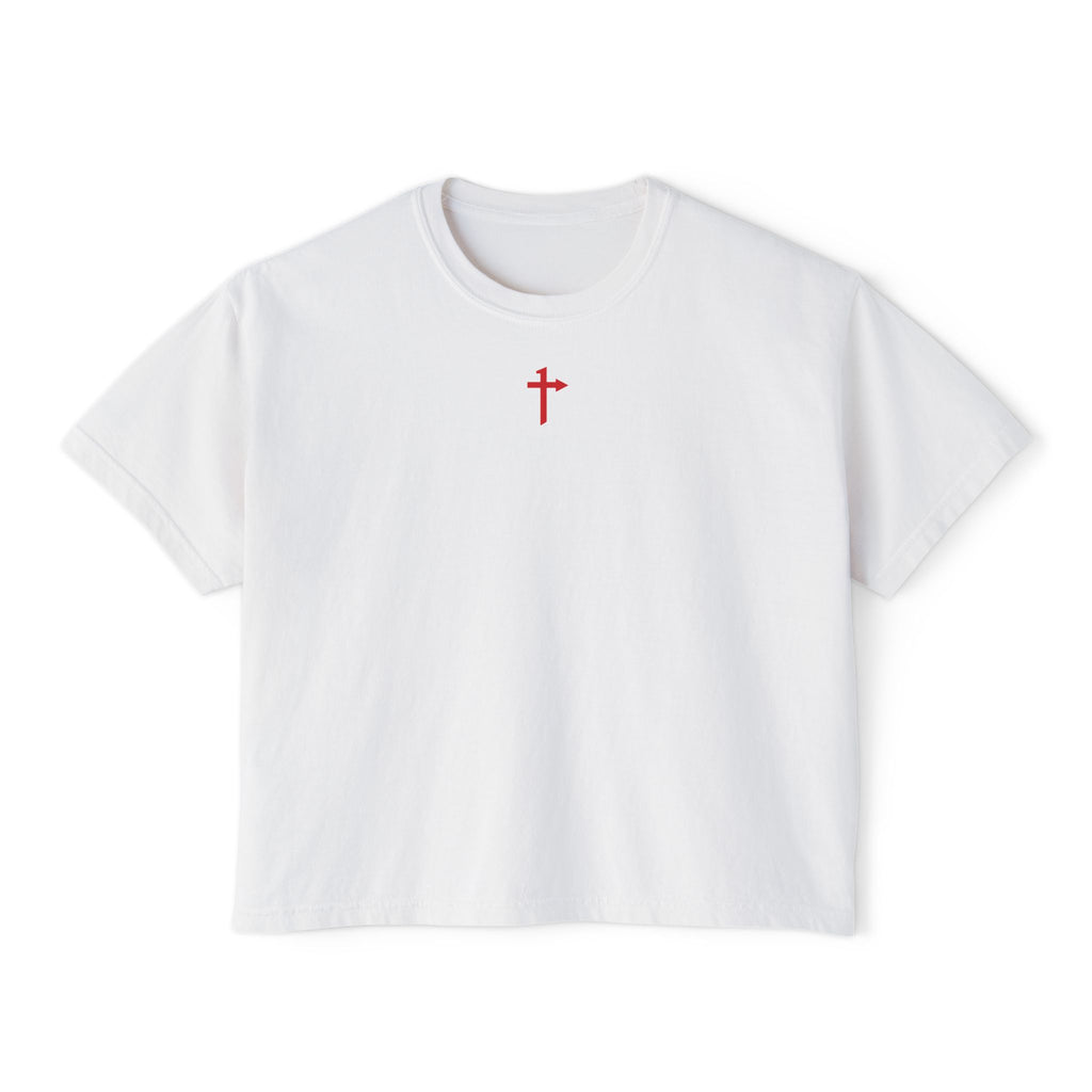 Comfort Colors Boxy Tee - Way of Life - One Way Cross