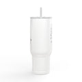 40oz Engraved Insulated Tumbler with Lid — Travel Mug for Coffee & Hydration