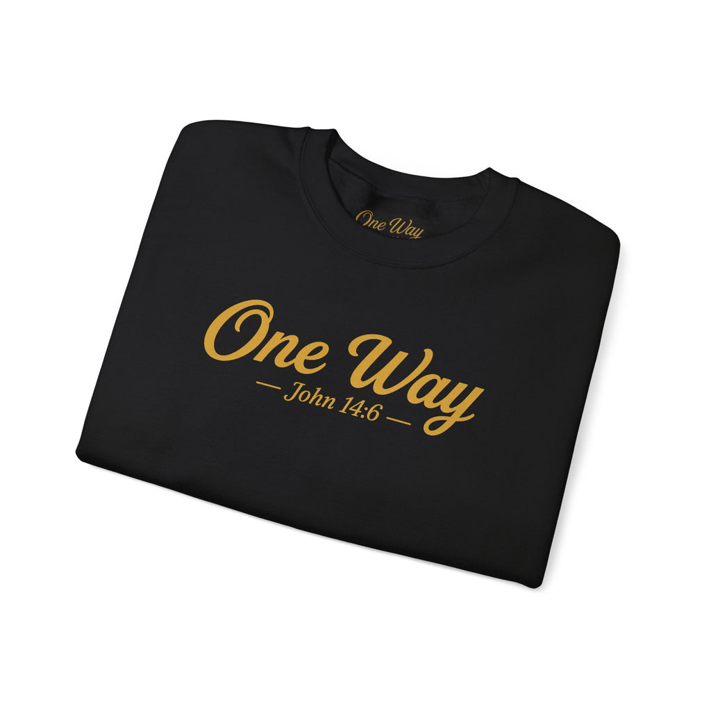 Gildan - Crew Neck - ONE WAY - John 14:6